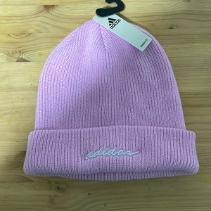 AdidasScript Fold Beanie- Orchid Fushion Purple